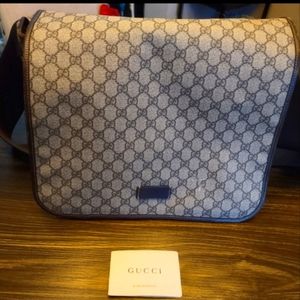Gucci diaper bag